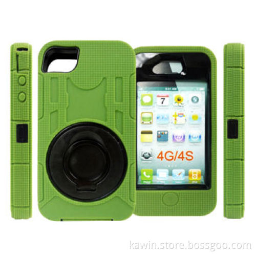 Commander 2-in-1 PC + Silicone Cover for Apple iPhone 4G